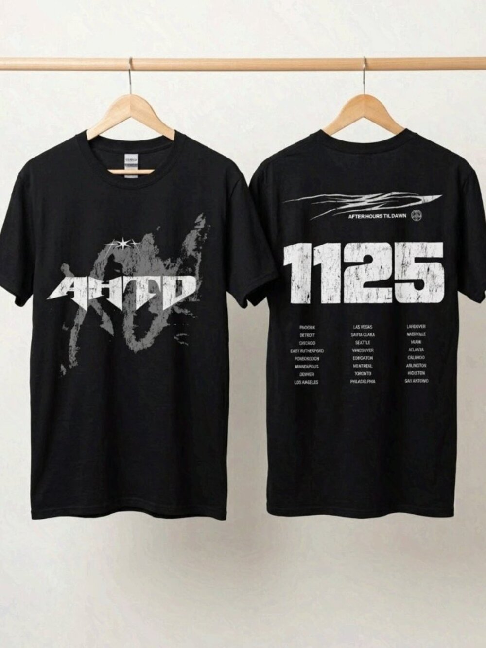 NEW! The Weeknd After Hours Til Dawn Tour Merch T-Shirt Reprint